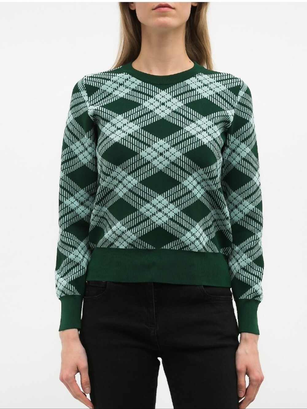 ALEXA CHUNG argyle Sweater